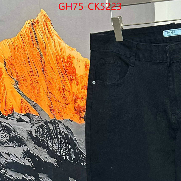 Clothing-Prada 7 star replica ID: CK5223 $: 75USD