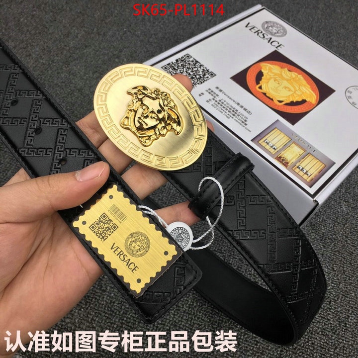 Belts-Versace highest quality replica ID: PL1114 $: 65USD