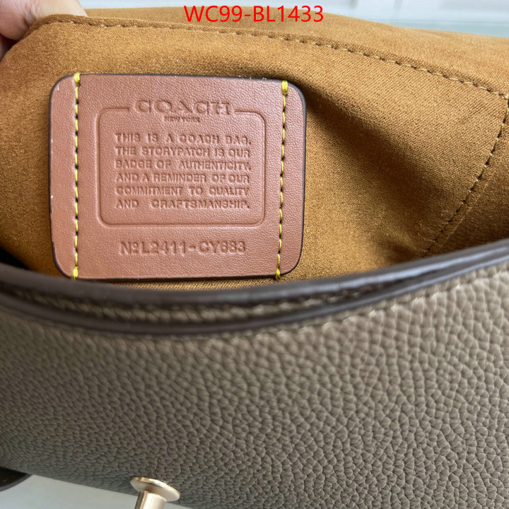 Coach Bags(4A)-Crossbody- high quality replica ID: BL1433 $: 99USD,
