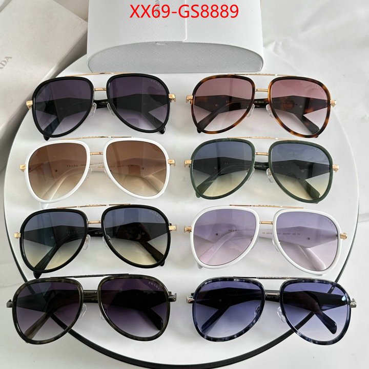Glasses-Prada online from china designer ID: GS8889 $: 69USD