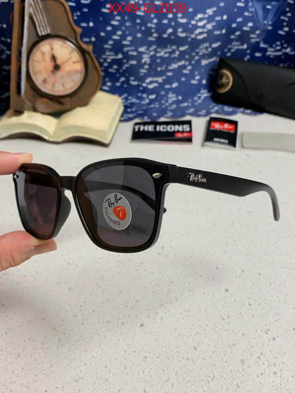 Glasses-RayBan the highest quality fake ID: GL2039 $: 49USD