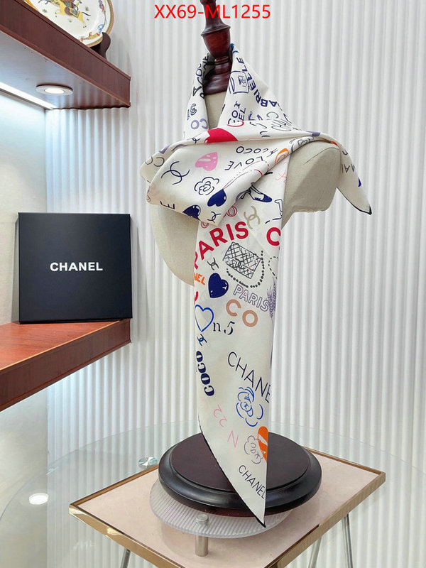 Scarf-Chanel styles & where to buy ID: ML1255 $: 69USD
