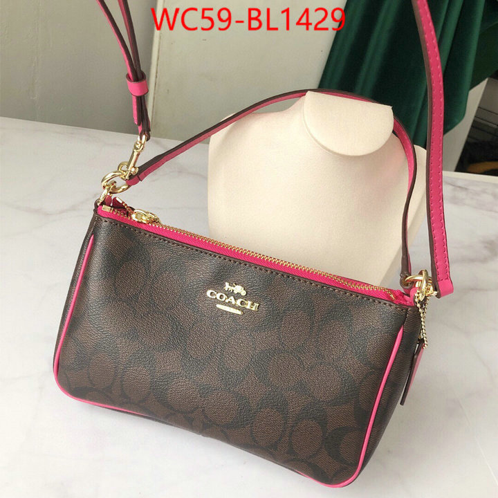Coach Bags(4A)-Crossbody- replica wholesale ID: BL1429 $: 59USD,
