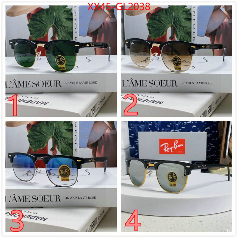Glasses-RayBan best fake ID: GL2038 $: 45USD
