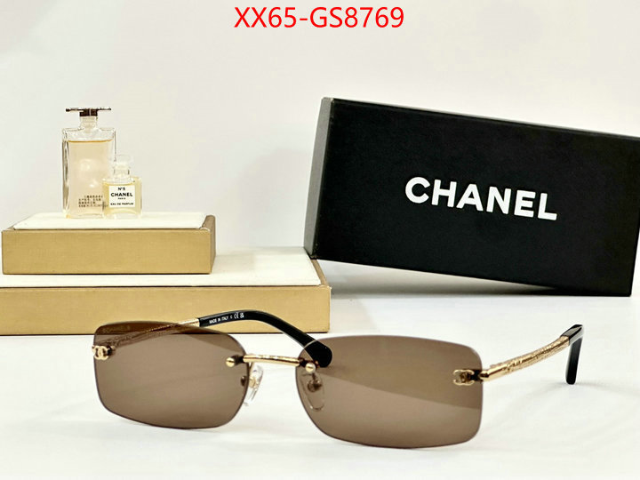 Glasses-Chanel best capucines replica ID: GS8769 $: 65USD