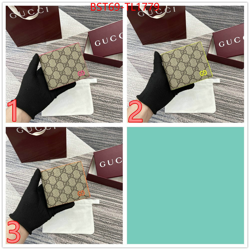 Gucci Bags(TOP)-Wallet- 2024 replica ID: TL1779 $: 69USD,