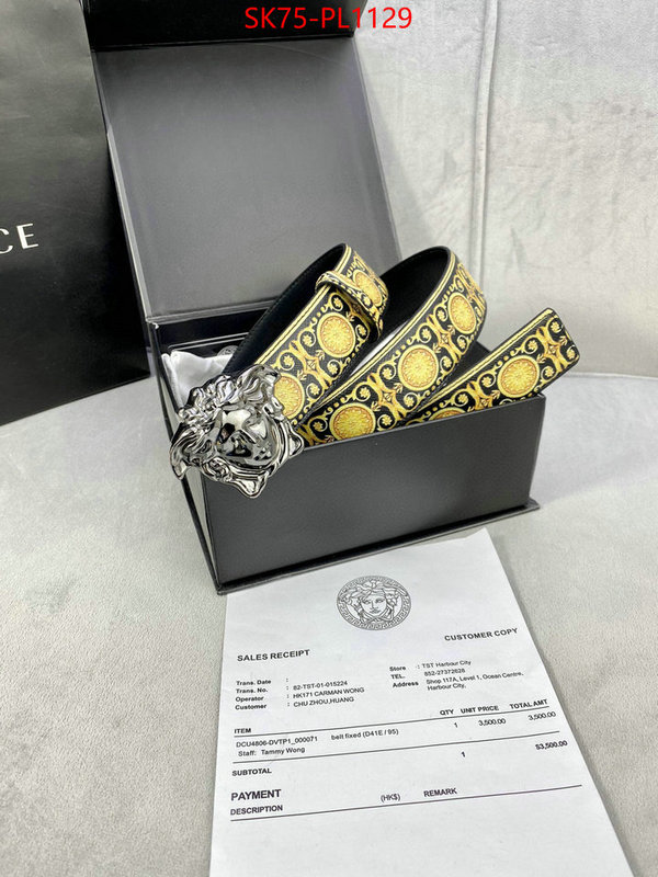 Belts-Versace top sale ID: PL1129 $: 75USD