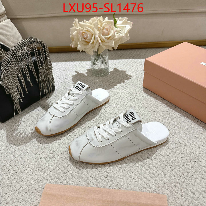 Women Shoes-Miu Miu 2024 aaaaa replica customize ID: SL1476 $: 95USD