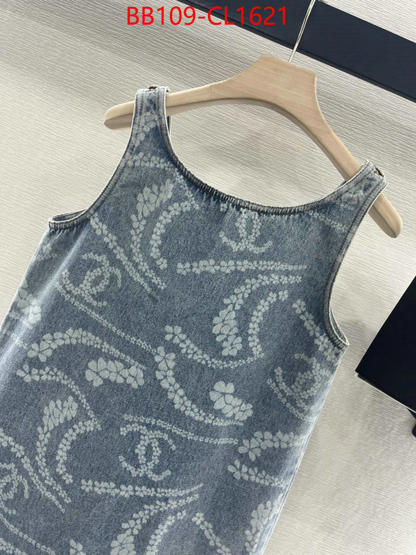 Clothing-Chanel what is a 1:1 replica ID: CL1621 $: 109USD