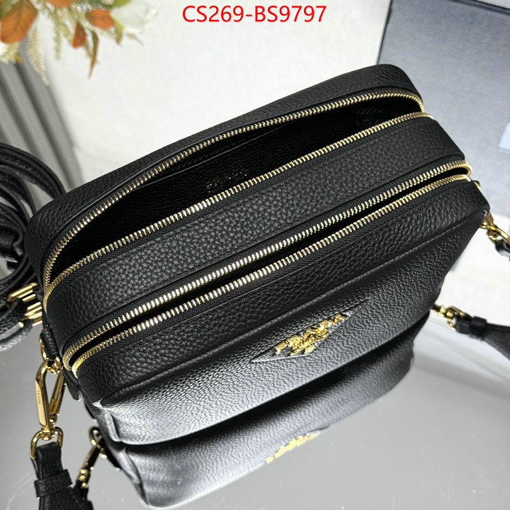 Prada Bags(TOP)-Crossbody- what is a counter quality ID: BS9797 $: 269USD,