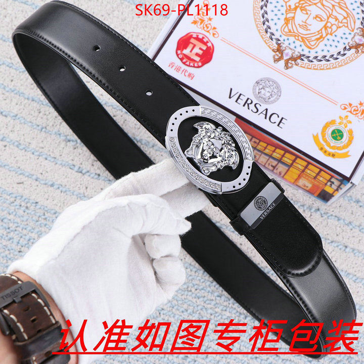 Belts-Versace luxury cheap ID: PL1118 $: 69USD