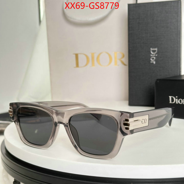 Glasses-Dior 1:1 replica ID: GS8779 $: 69USD