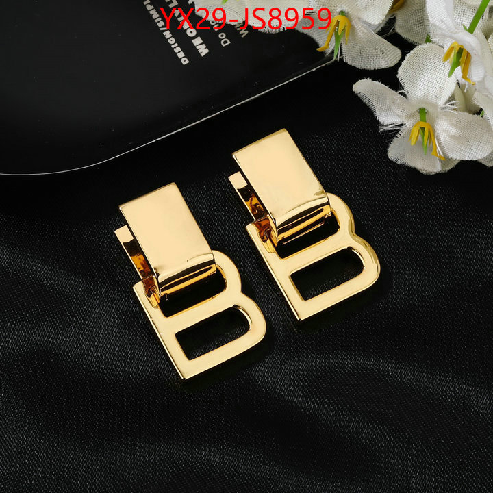 Jewelry-Balenciaga fake high quality ID: JS8959 $: 29USD