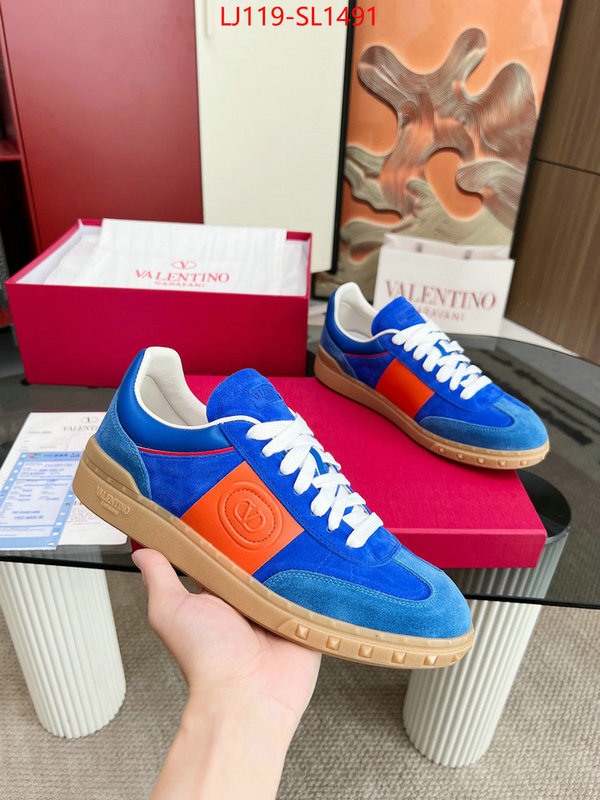 Men Shoes-Valentino high quality replica designer ID: SL1491 $: 129USD