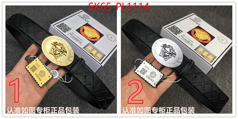 Belts-Versace highest quality replica ID: PL1114 $: 65USD