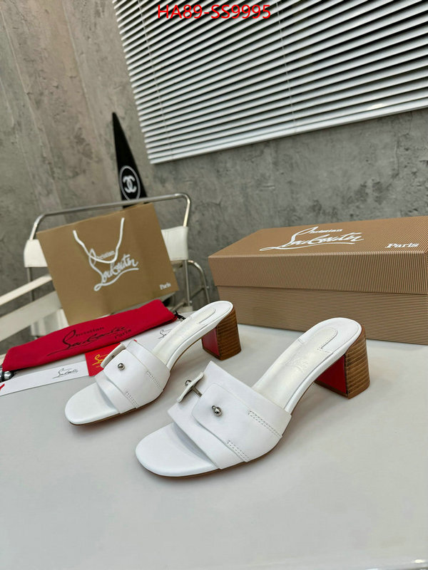 Women Shoes-Christian Louboutin top 1:1 replica ID: SS9995 $: 89USD