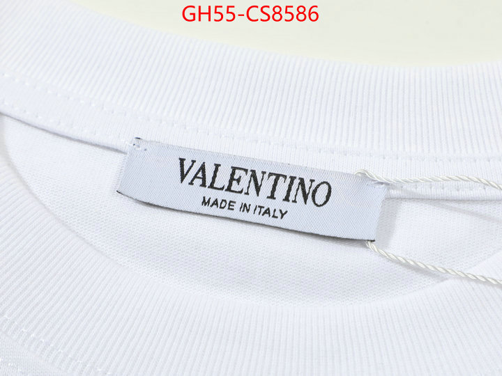 Clothing-Valentino top quality replica ID: CS8586 $: 55USD