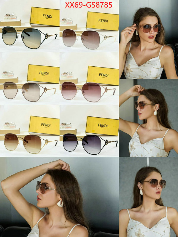 Glasses-Fendi replica 2024 perfect luxury ID: GS8785 $: 69USD