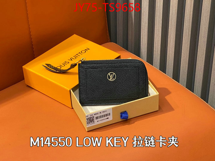 LV Bags(TOP)-Wallet buy cheap ID: TS9658 $: 75USD,