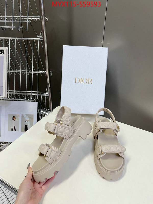 Women Shoes-Dior knockoff highest quality ID: SS9593 $: 115USD