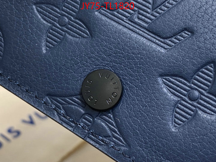 LV Bags(TOP)-Wallet hot sale ID: TL1820 $: 75USD,