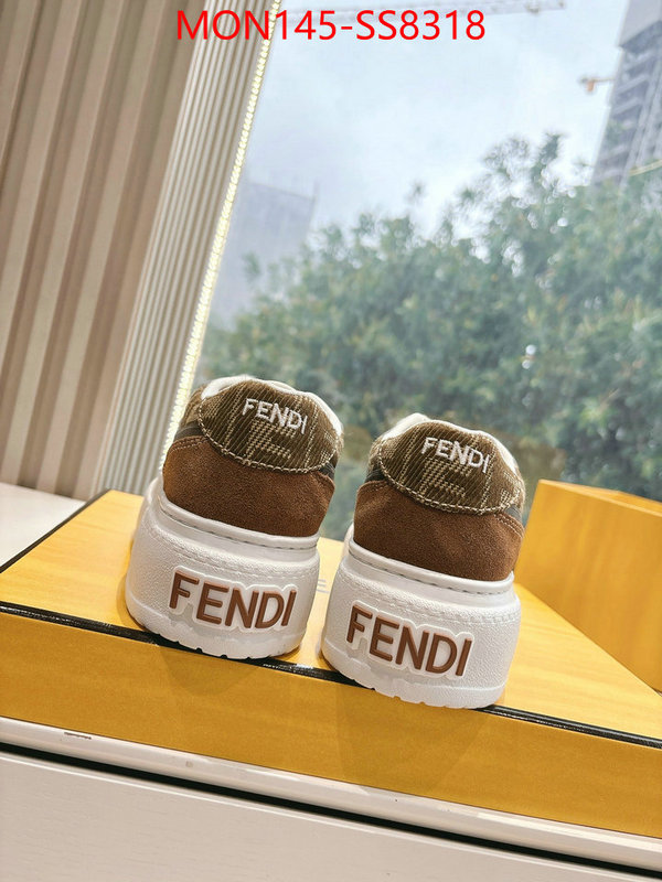 Women Shoes-Fendi cheap replica designer ID: SS8318 $: 145USD