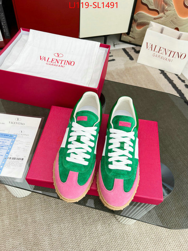 Men Shoes-Valentino high quality replica designer ID: SL1491 $: 129USD