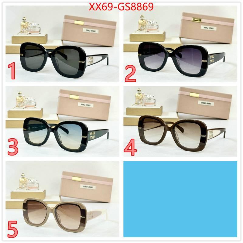 Glasses-Miu Miu best replica new style ID: GS8869 $: 69USD