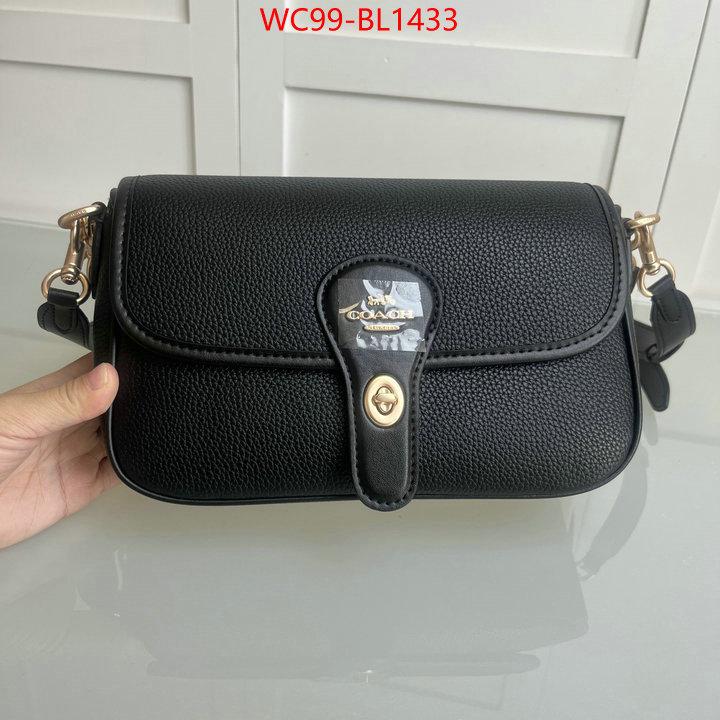 Coach Bags(4A)-Crossbody- high quality replica ID: BL1433 $: 99USD,