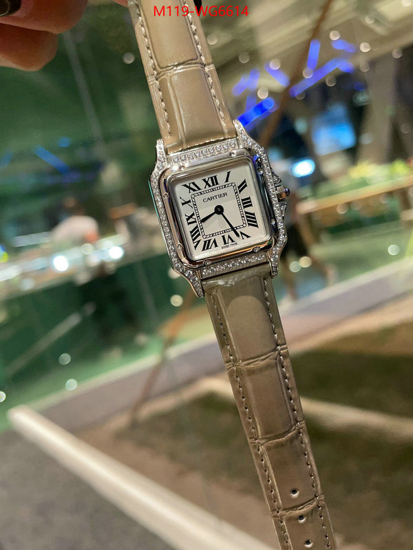 Watch(4A)-Cartier replica shop ID: WG6614 $: 119USD