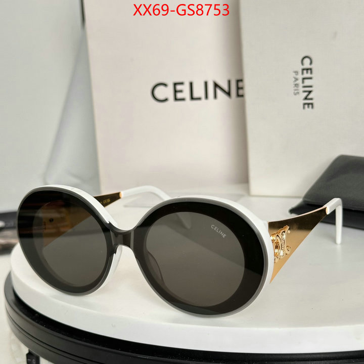 Glasses-CELINE top quality ID: GS8753 $: 69USD