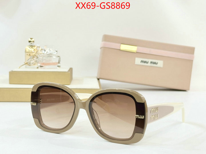 Glasses-Miu Miu best replica new style ID: GS8869 $: 69USD
