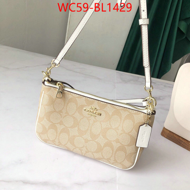 Coach Bags(4A)-Crossbody- replica wholesale ID: BL1429 $: 59USD,