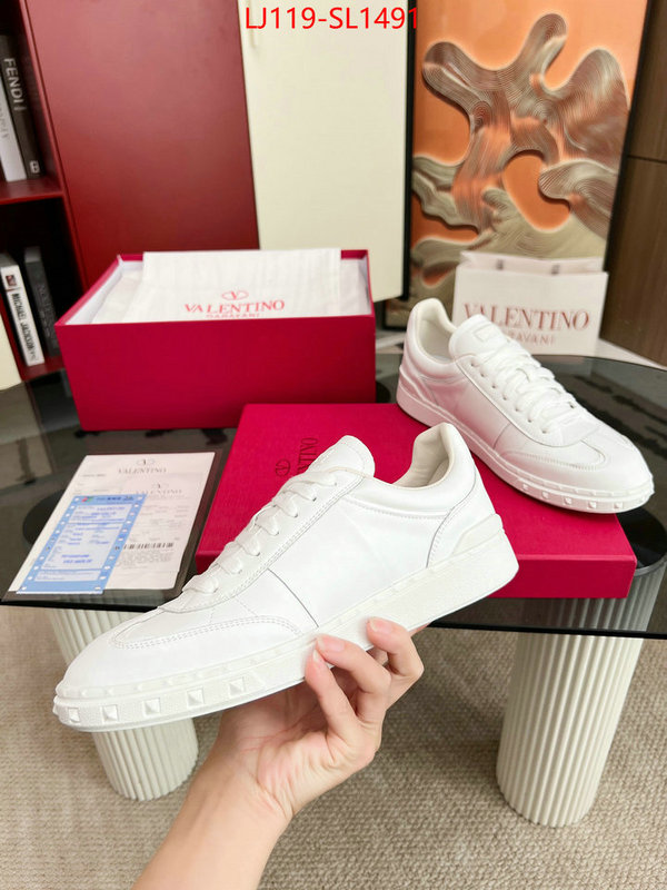 Men Shoes-Valentino high quality replica designer ID: SL1491 $: 129USD