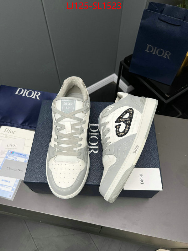 Men shoes-Dior copy aaaaa ID: SL1523 $: 125USD