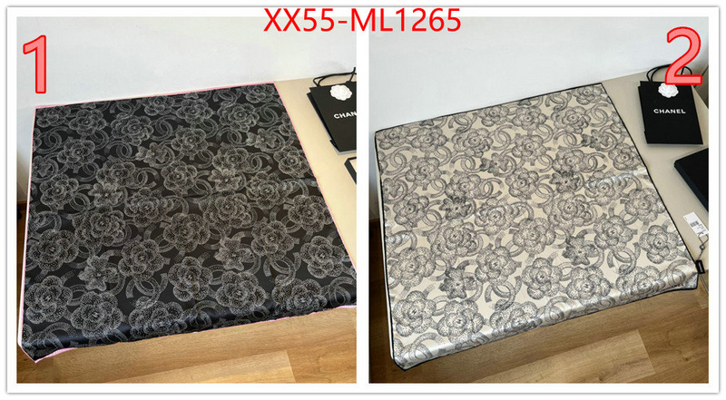 Scarf-Chanel wholesale designer shop ID: ML1265 $: 55USD