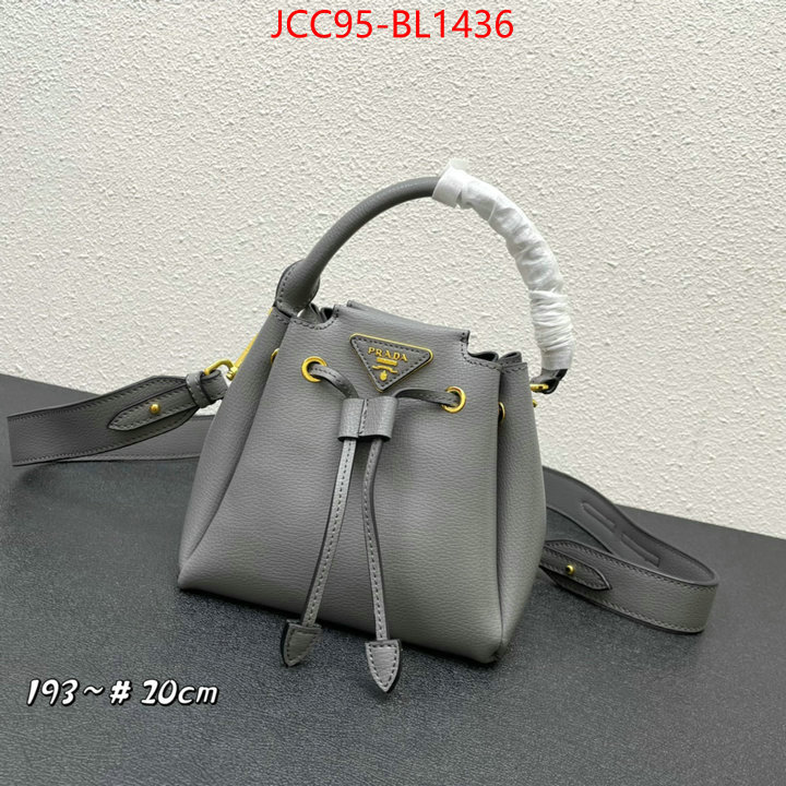 Prada Bags(TOP)-bucket bag designer fake ID: BL1436 $: 95USD,