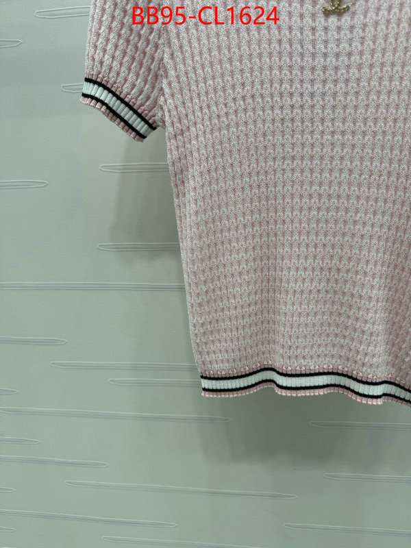 Clothing-Chanel what is top quality replica ID: CL1624 $: 95USD