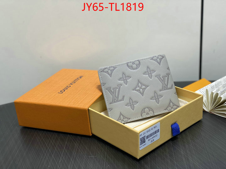 LV Bags(TOP)-Wallet new designer replica ID: TL1819 $: 65USD,