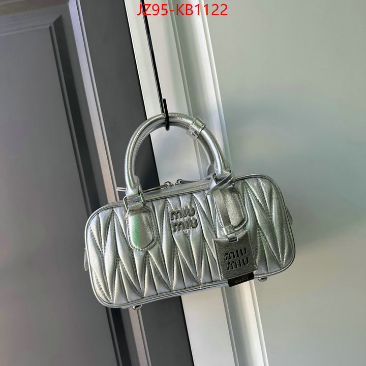 Miu Miu Bags(4A)-Handbag- 2024 replica wholesale cheap sales online ID: KB1122 $: 95USD,