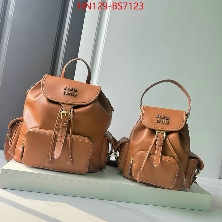 Miu Miu Bags(4A)-Backpack- aaaaa ID: BS7123