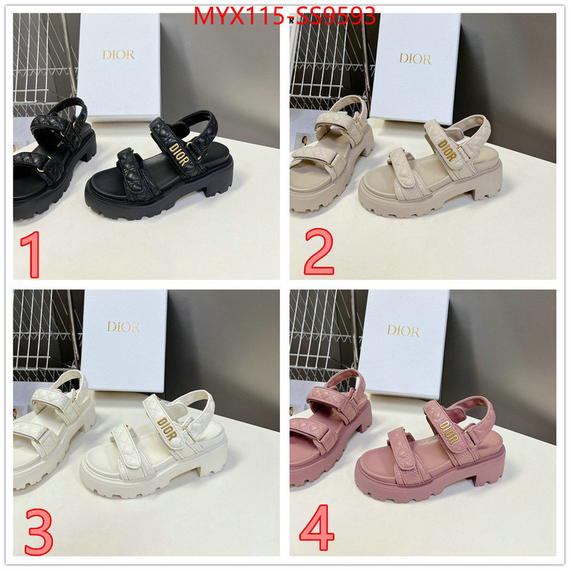 Women Shoes-Dior knockoff highest quality ID: SS9593 $: 115USD