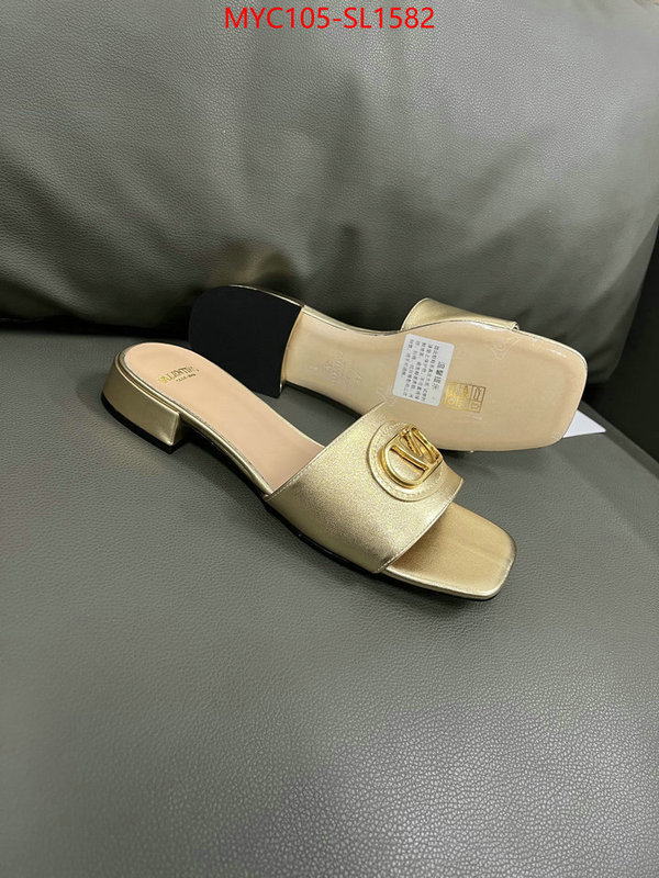 Women Shoes-Valentino best replica ID: SL1582 $: 105USD