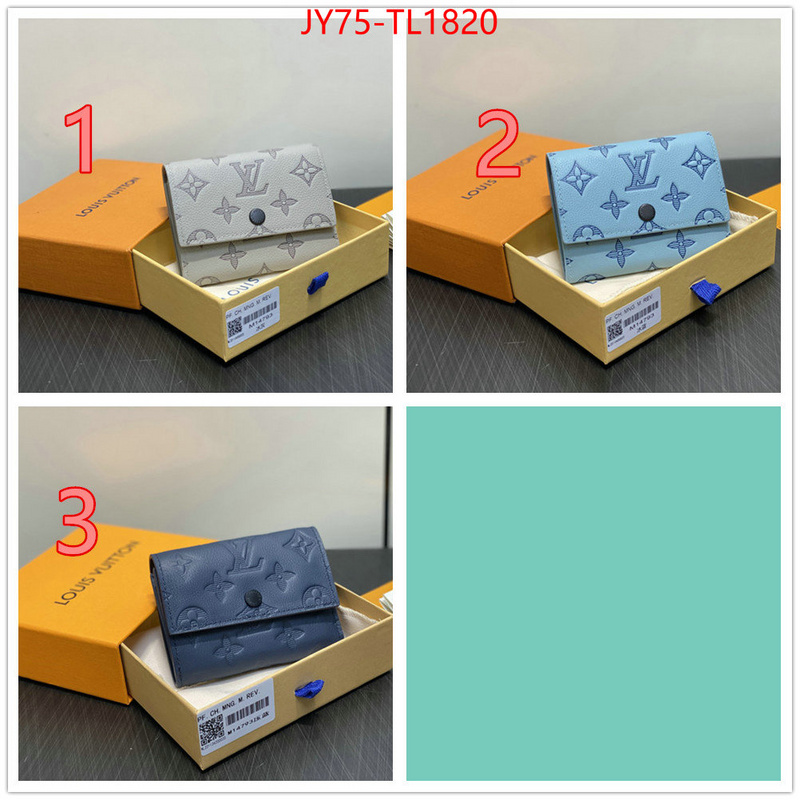 LV Bags(TOP)-Wallet hot sale ID: TL1820 $: 75USD,