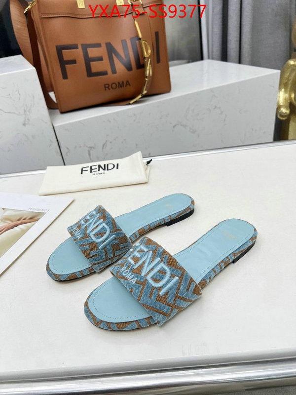 Women Shoes-Fendi where to buy replicas ID: SS9377 $: 75USD
