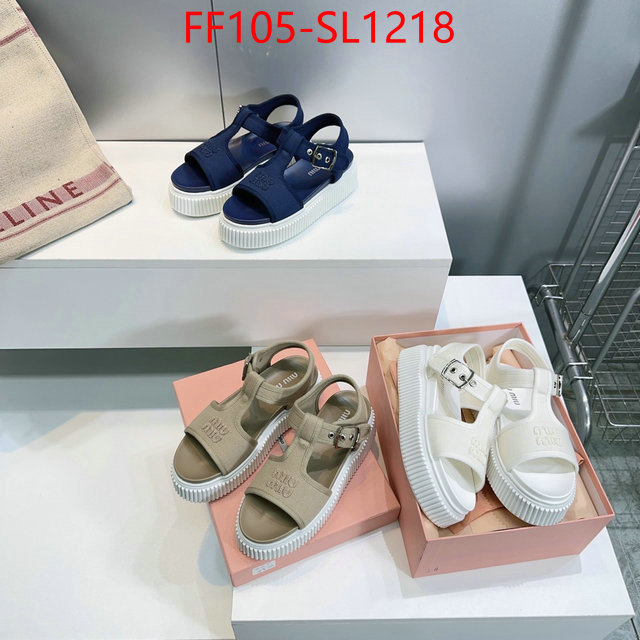 Women Shoes-Miu Miu top perfect fake ID: SL1218 $: 105USD