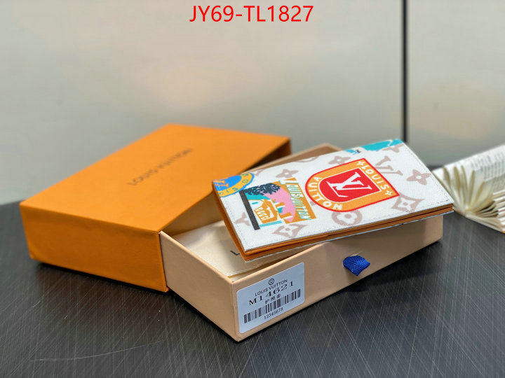 LV Bags(TOP)-Wallet replica online ID: TL1827 $: 69USD,