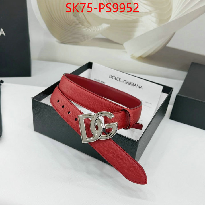 Belts-DG replcia cheap ID: PS9952 $: 75USD