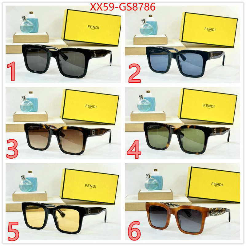 Glasses-Fendi for sale cheap now ID: GS8786 $: 59USD