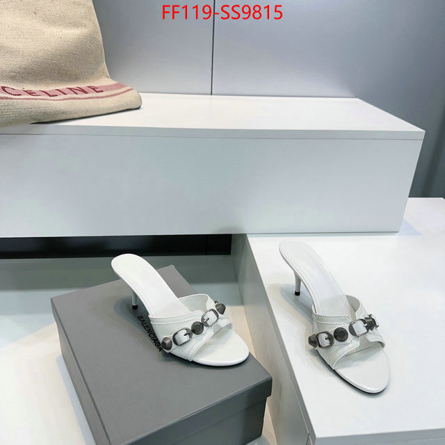 Women Shoes-Balenciaga fake aaaaa ID: SS9815 $: 119USD